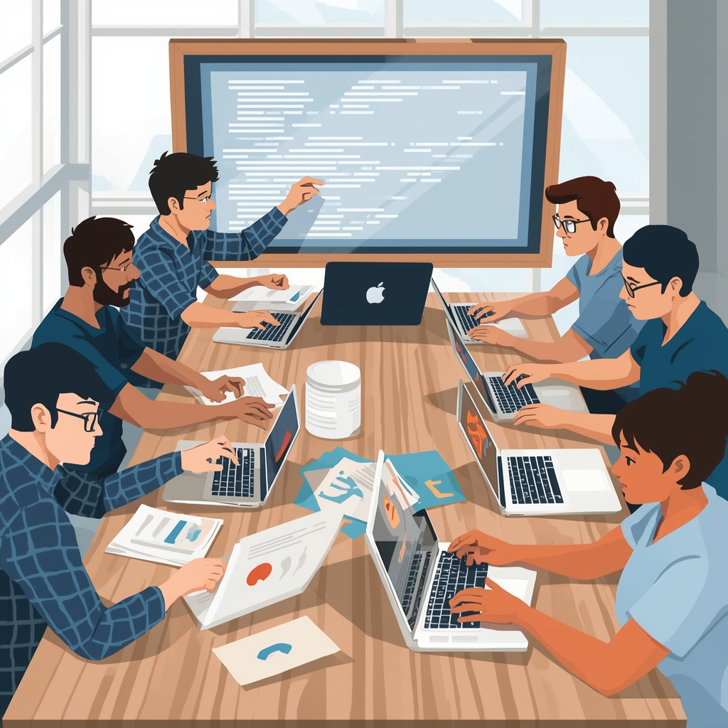 Team samenwerking website projecten